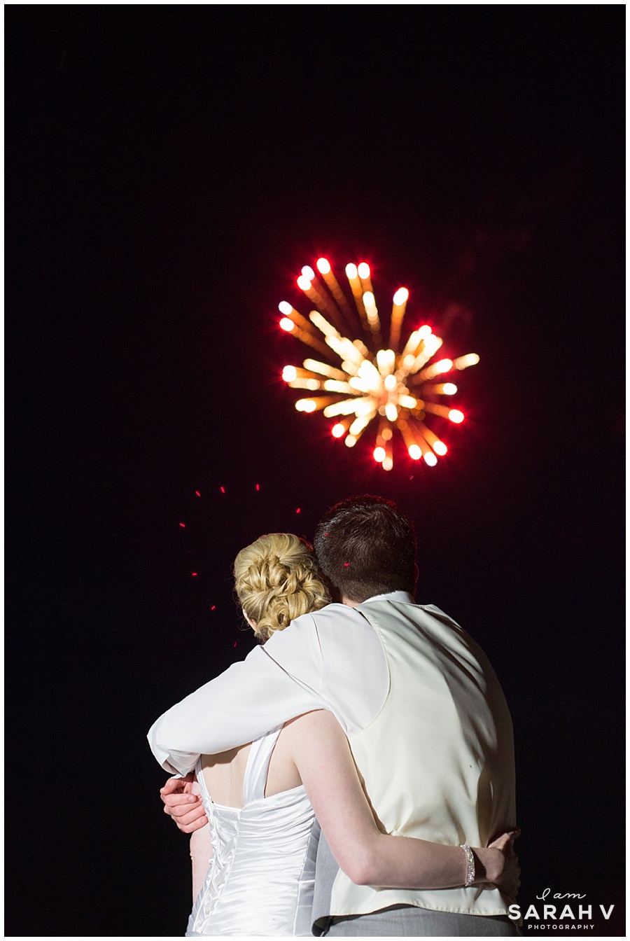 Dover NH Wedding Photography fireworks // I AM SARAH V Photography