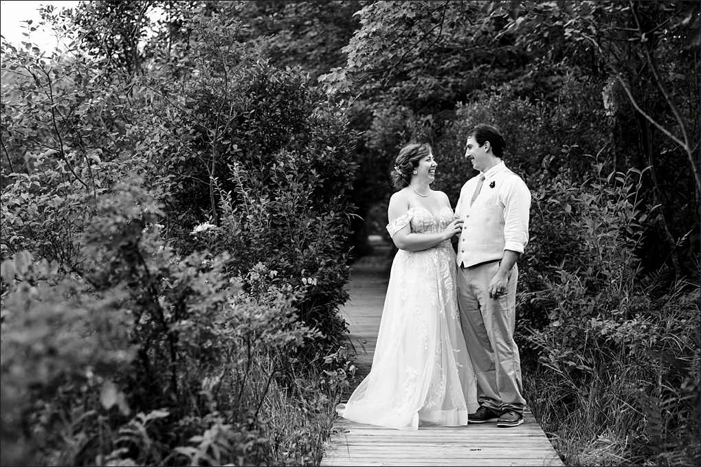 Bride and groom share time together at Inn By The Sea in Cape Elizabeth Maine