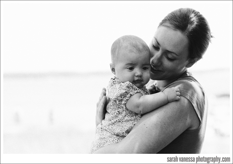Rye, New Hampshire Photographer Sarah Vanessa Photography // Beach Baby