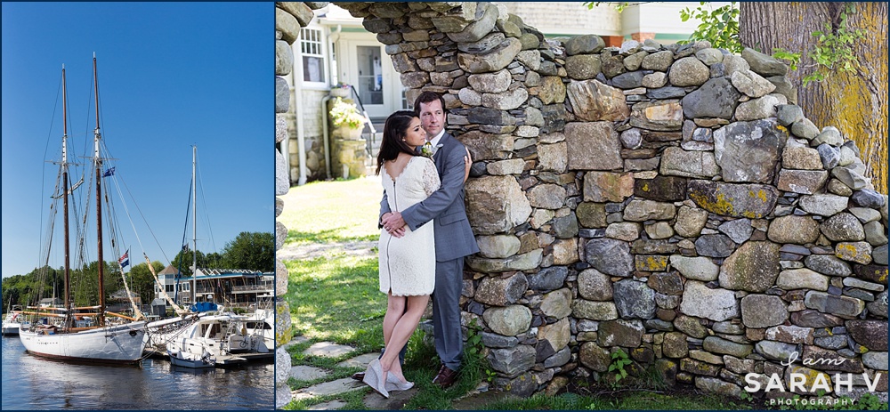 Kennebunkport Maine Elopement Wedding / I AM SARAH V Photography