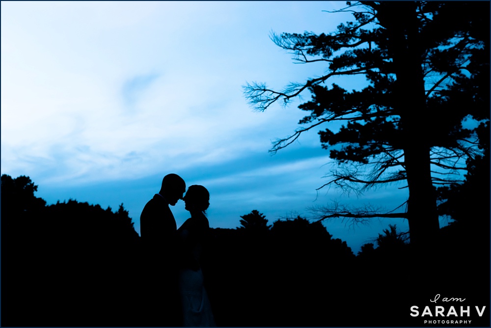 John Pierce House Lincoln, Massachusetts MA Wedding Photographer Silhouette