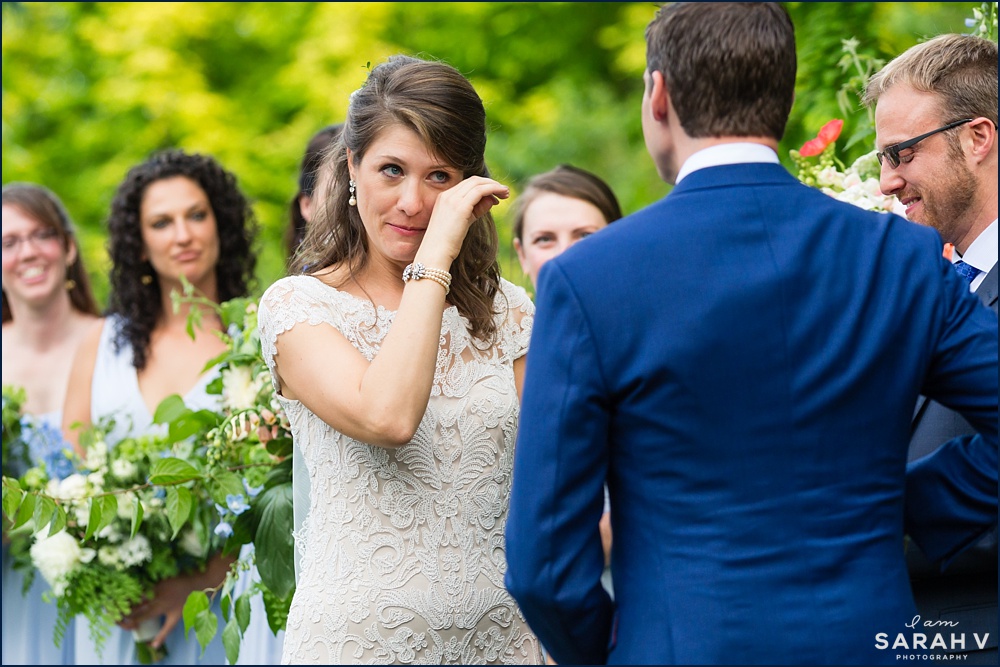 Boothbay Botanical Gardens Maine Wedding Photographer Outdoor Ocean Photo / I AM SARAH V Photography