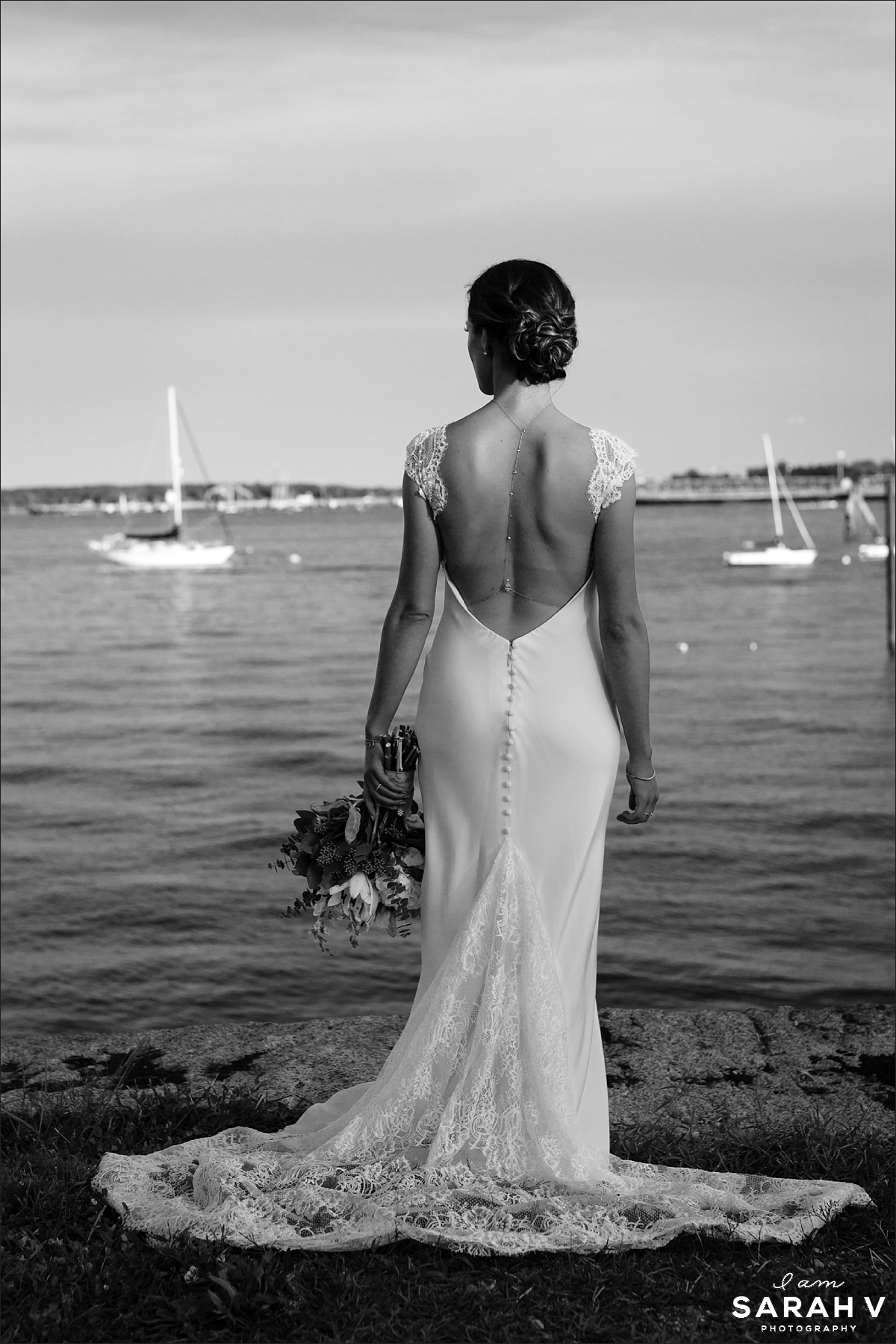 Portland Maine Wedding Photographer Cape Elizabeth Fort Williams Ocean Portland Company Photo / I AM SARAH V Photography
