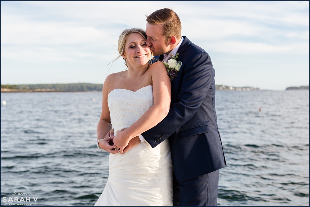 Linekin Bay Resort Wedding Photographer Boothbay Harbor Camp Wedding Ocean Photo / I AM SARAH V Photography