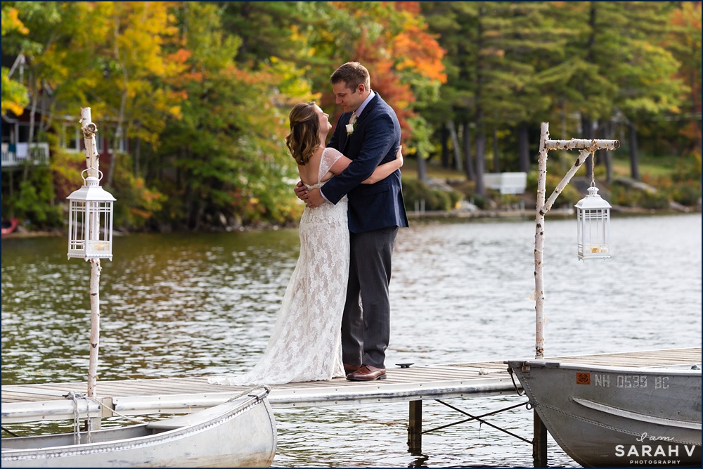 Wolf Cove Inn Maine Elopement Photographer Wedding Camp Fall Outdoor Photo Intimate / I AM SARAH V Photography
