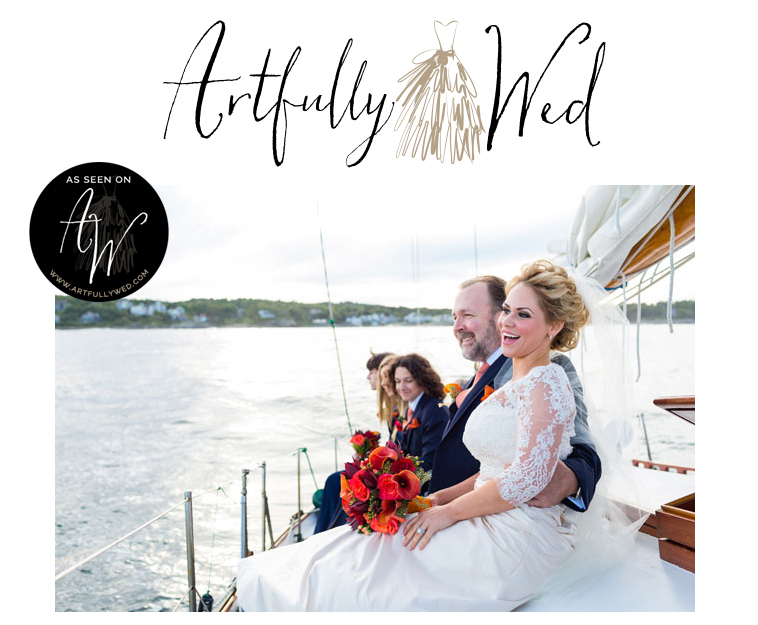 Maine Elopement Photographer Featured on Artfully Wed / I AM SARAH V Photography