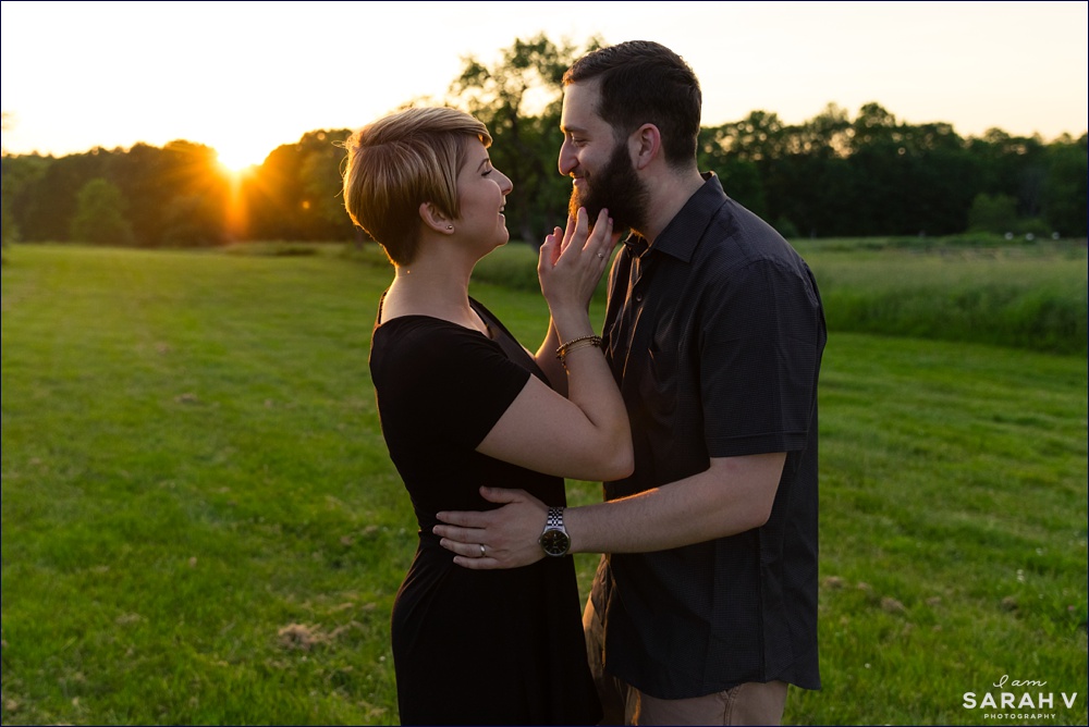 New Hampshire Wedding Photographers Wagon Hill Farm Durham NH Dover Outdoor Engagement Session NH