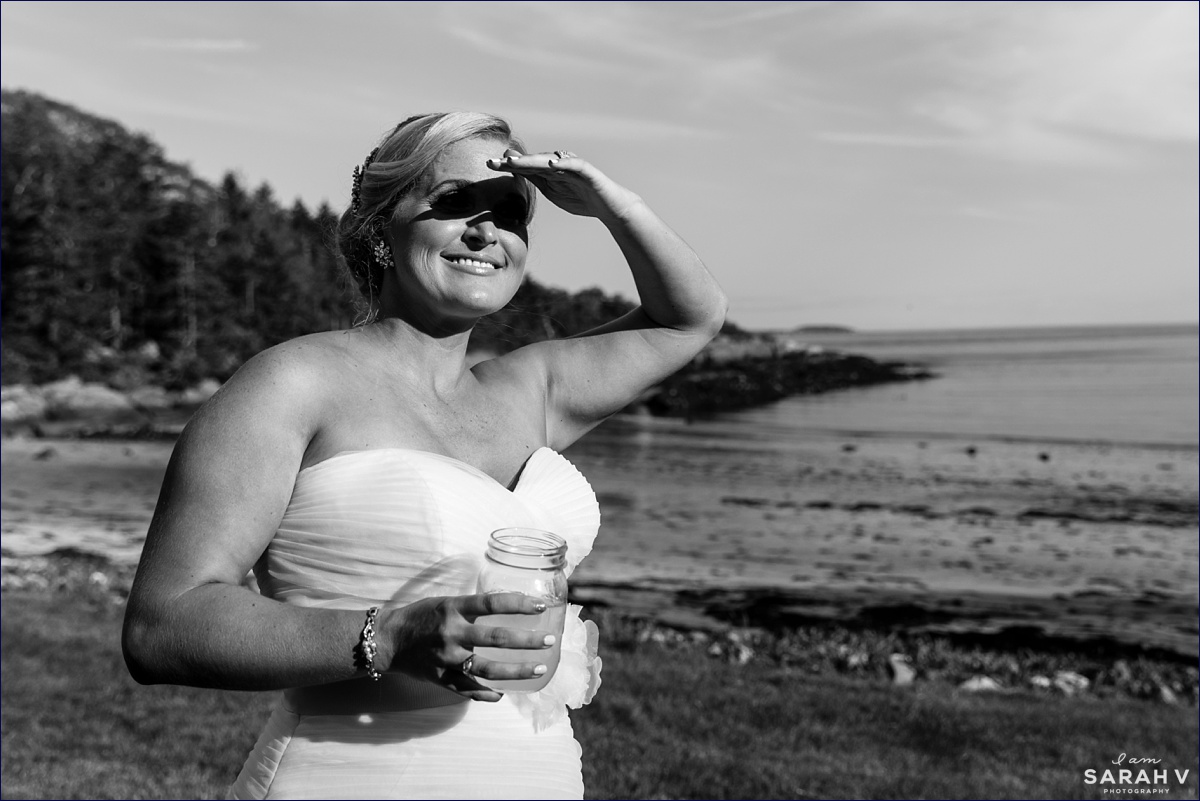 Harpswell Maine Wedding Photographers Midcoast Coastal Outdoor Ocean Photo / I AM SARAH V Photography