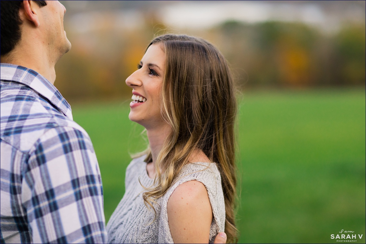 New Hampshire Wedding Photographers NH North Andover Engagement Session White Mountains Fall Outdoor Photo
