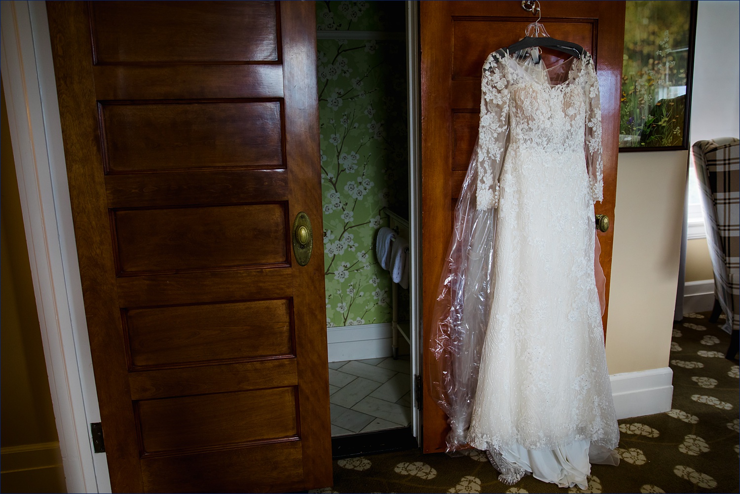 Bride's second wedding dress