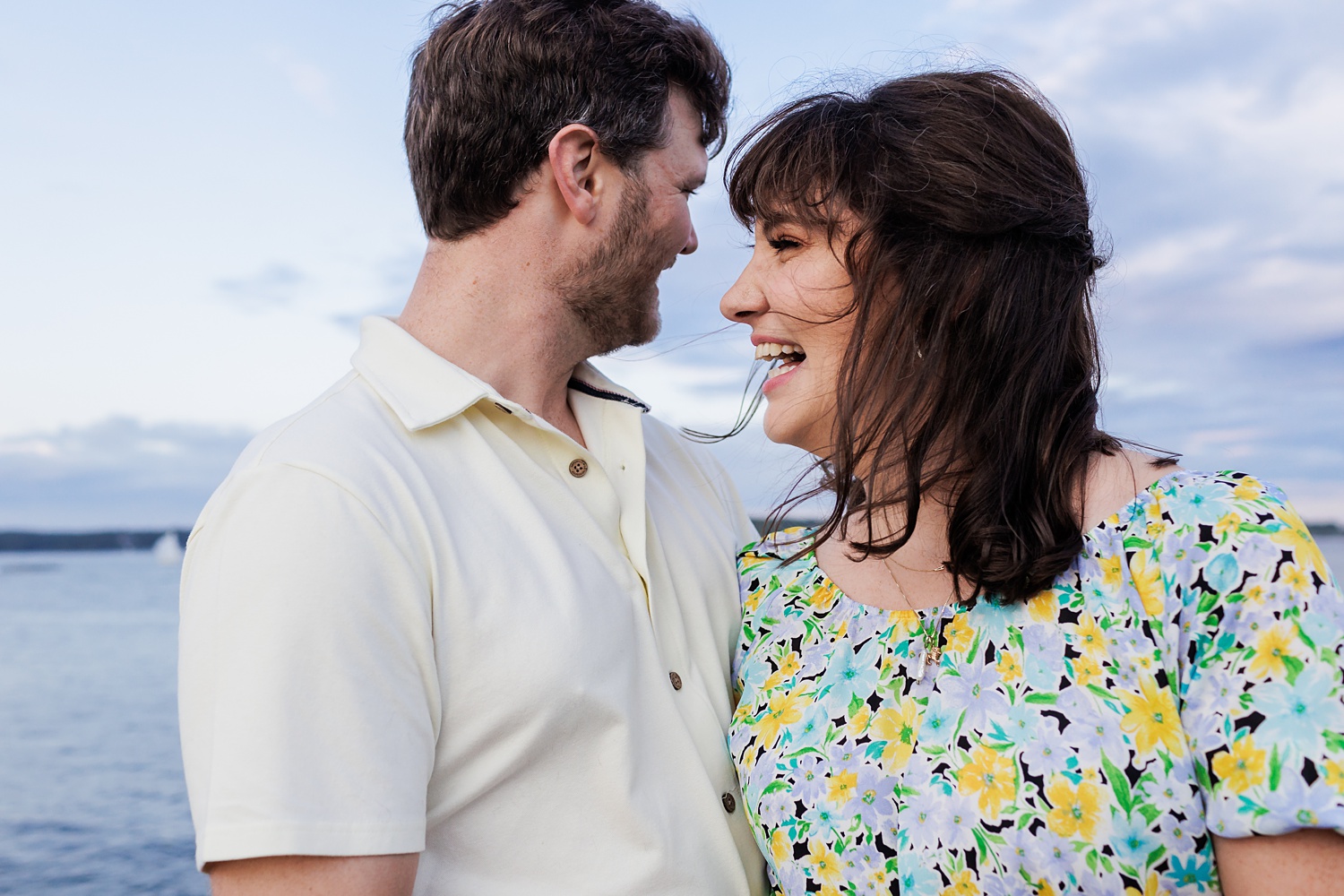 Laughter at the NH engagement session