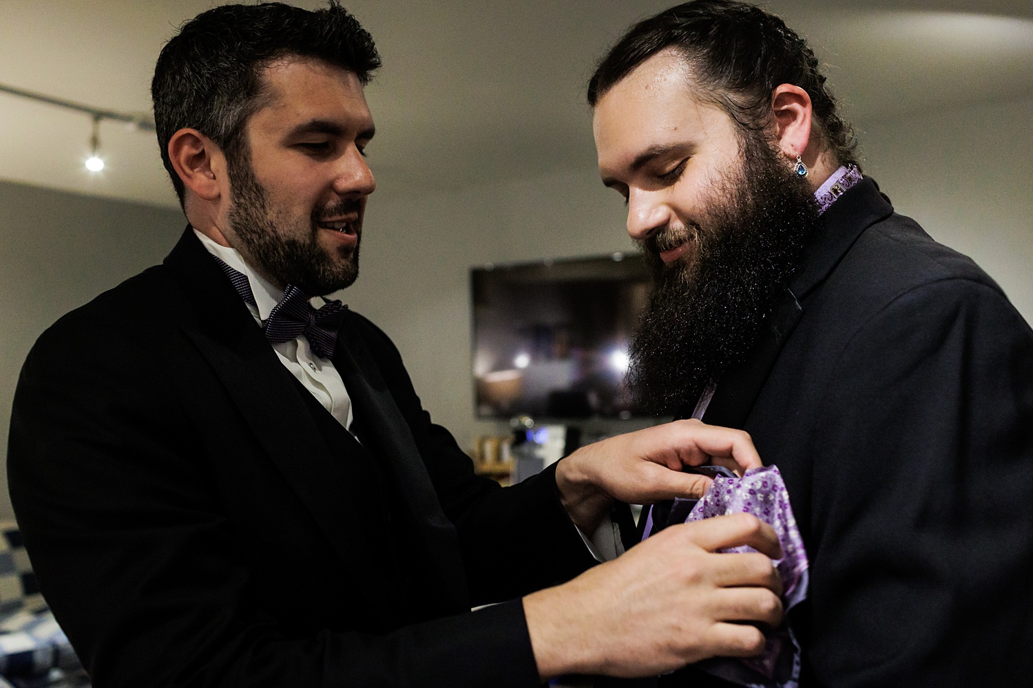 Getting the pocket square figured out